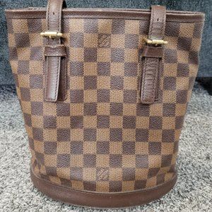 Louis Vuitton Marais Damier Ebene Bucket